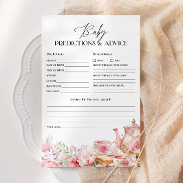 Babyvoraussagen und Ratschläge Blumenkohl-Teedusch