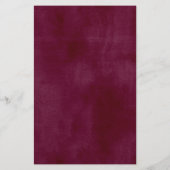 Babyvorhersage Ratenkarte fallen Babydusche (Rückseite)