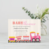 Babywaage Einladung (Stehend Vorderseite)