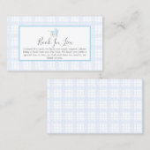 Babywagenbuch In lieu Cards Visitenkarte (Vorne/Hinten)