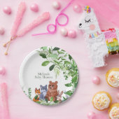 Babywaldfreunde Gründessert Pappteller (Party)