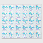 Babywalkunst-Namenverpackung der Babyparty/Geburt Geschenkpapier (Flach)