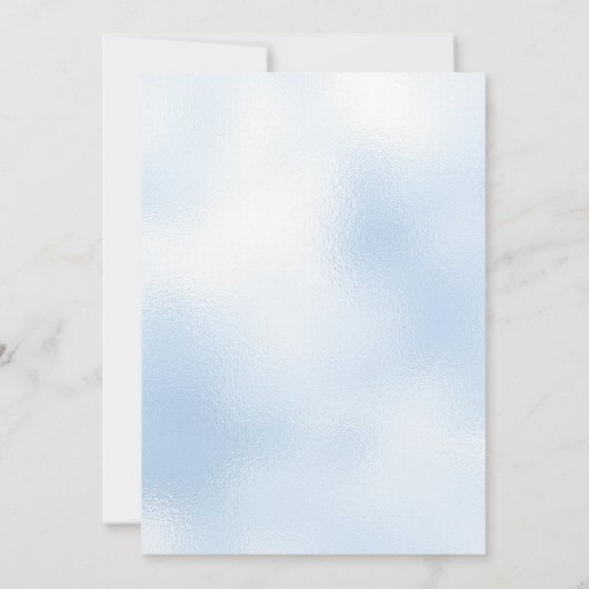 Babywanne und Cotton Candy Baby Dusche Einladung (Rückseite)