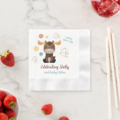 Babywaschbecken und Babywaschbecken Serviette (Beispiel)