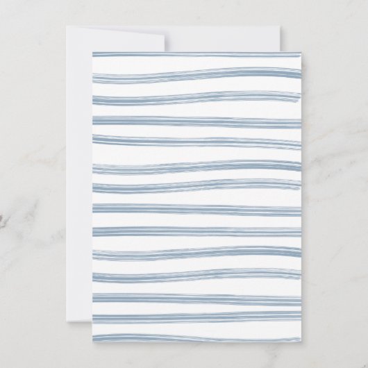 Babywäscheleine Einladung (Rückseite)