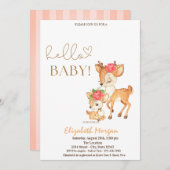 Babywaschmaschine Einladung (Vorne/Hinten)