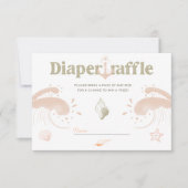 Babywindkarte an Bord der Surfbrett Einladung (Vorderseite)