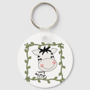 Babyzebra-T-Shirts und Geschenke Schlüsselanhänger