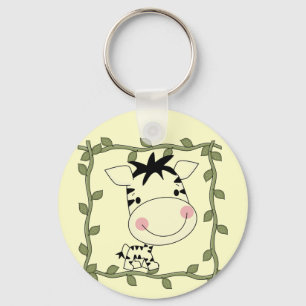 Babyzebra-T-Shirts und Geschenke Schlüsselanhänger