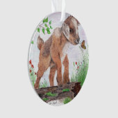 Babyziege Akrylornament Ornament (Vorderseite)