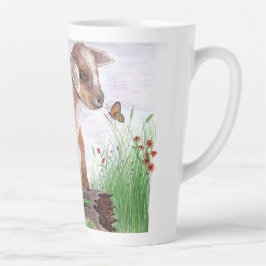 Babyziege Latte Tasse