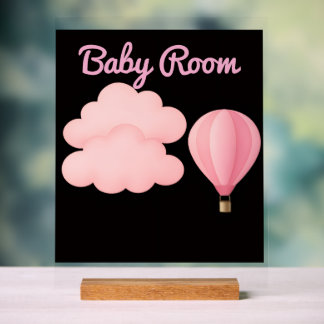 Babyzimmer-Schild Acrylschild