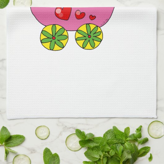 Babyzwillinge Handtuch (Gefaltet)