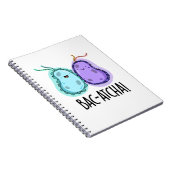 Bac-atcha Funny Bacteria Pun Notizblock (Rechte Seite)