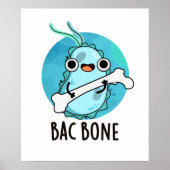 Bac Bone Funny Bacteria Pub Poster (Vorne)