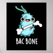 Bac Bone Funny Bacteria Pub Poster (Vorne)