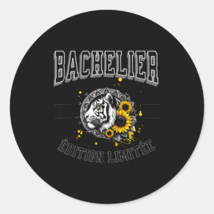 Bac-Diplom 2025 Tiger Limitierte Auflage Neuer Bac Runder Aufkleber