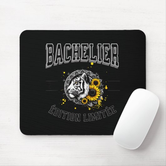 Bac Diploma 2025 Tiger Limited Edition New Bachelo Mousepad (Mit Mouse)