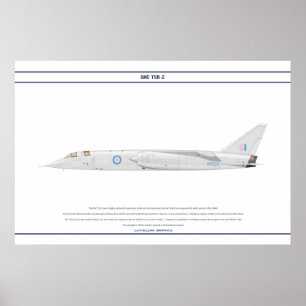 BAC TSR-2 XR22 POSTER