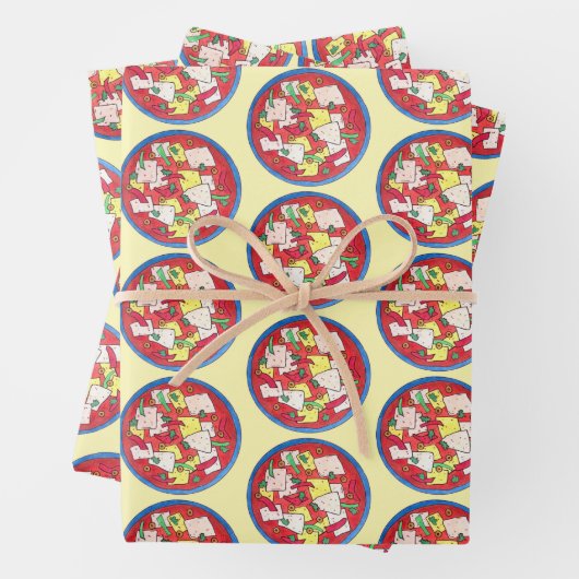 Bacalao Puerto Rico Küche Salatfisch Kabeljau Stew Geschenkpapier Set (Beispiel)