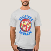 Bacalao Puerto Rico Küche Salatfisch Kabeljau Stew T-Shirt (Vorderseite)