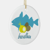 Bacalhau Keramik Ornament (Rechts)