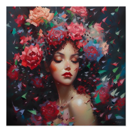 Baccara-Rose Poster (Vorderseite)