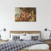 Bacchanal before a Herm, c.1634 Leinwanddruck (Insitu (Schlafzimmer))