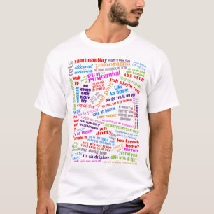 Bacchanal in De Carnival Trini Dialekt T-Shirt