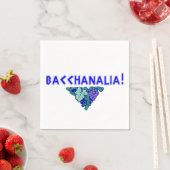 Bacchanalia! Serviette (Beispiel)