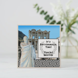 Bacchanalia Time Einladung