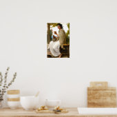 Bacchantin von William Bouguereau Poster (Küche)