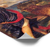 Bacchus and Ariadne " von Tizian (beste Qualität) Poster (Ecke)