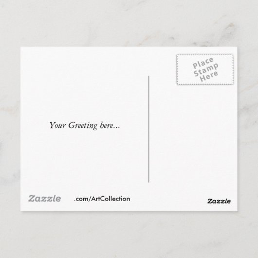 Bacchus and Ariadne " von Tizian (beste Qualität) Postkarte (Rückseite)