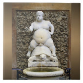 Bacchus-Brunnen Fliese (Vorderseite)