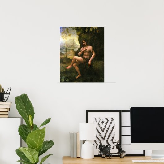 Bacchus, c.1695 (oil on canvas) poster (Heimbüro)