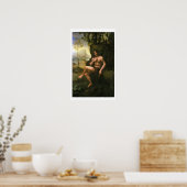 Bacchus, c.1695 (Öl auf Leinwand) Poster (Küche)