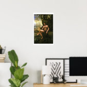 Bacchus, c.1695 (Öl auf Leinwand) Poster (Heimbüro)