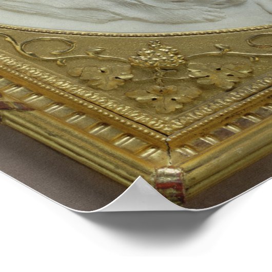 Bacchus comforting Ariadne, 1793 Poster (Ecke)