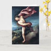 Bacchus Fine Art Greetings Card Karte (Gelbe Blume)