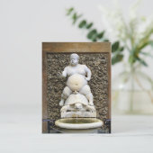 Bacchus Fountain Postkarte (Stehend Vorderseite)