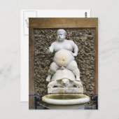 Bacchus Fountain Postkarte (Vorne/Hinten)