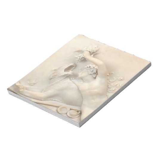 Bacchus Füttre einen Panther Notizblock (Rotiert)