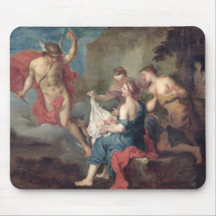 Bacchus geliefert an die Nymphen von Nysa Mousepad