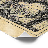 Bacchus-Gott des Weins Poster (Ecke)