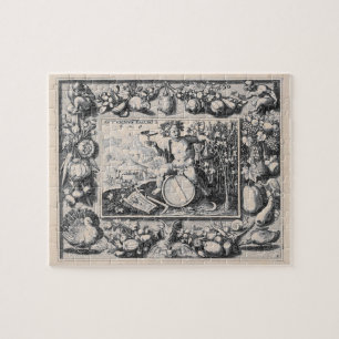 Bacchus-Gott des Weins Puzzle