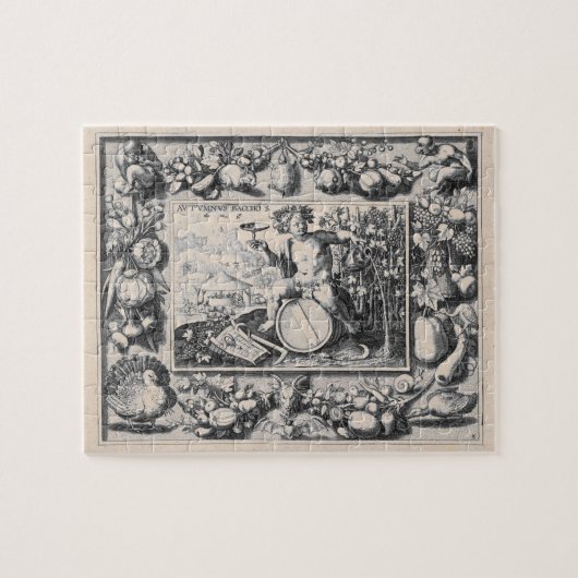 Bacchus-Gott des Weins Puzzle (Horizontal)