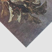 BACCHUS, GRAPEN UND WEISSER WEIN SEIDENPAPIER (Detail)