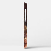 BACCHUS MIT GRABEN UND WEINMONOGRAMM Case-Mate iPhone HÜLLE (Rückseite / Links)