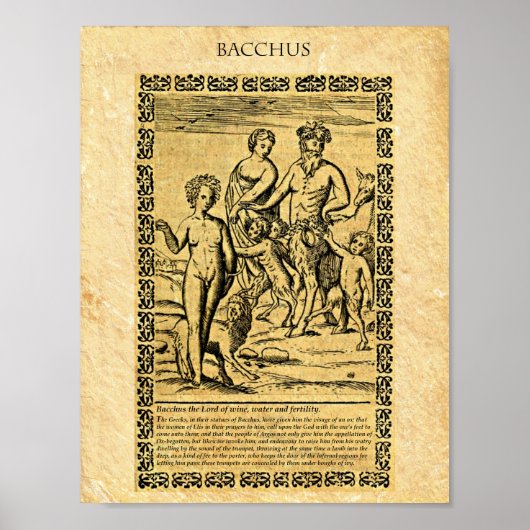 BACCHUS POSTER (Vorne)